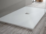Receveur de douche, sur mesure : Largeur 100 à 200 cm x l. 70 à 100 cm. Bac à douche en résine Akrytan® anti glissant, finition ardoise, 10 couleurs, Livraison offerte et rapide
